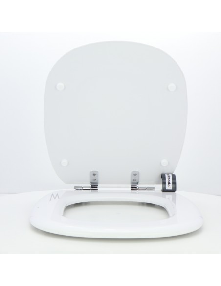 Tapa WC JACOB DELAFON FREELANCE Caída Amortiguada Fabricada A Medida BLANCO MATE