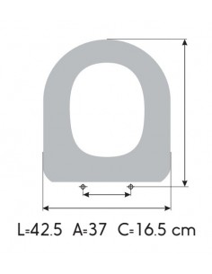 SANGRÁ STELLA Soft Close Toilet Seat ETOOS 2