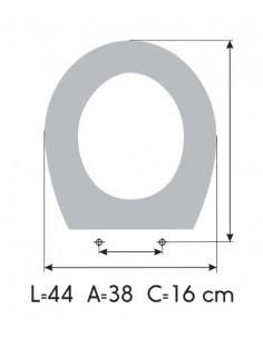 SANGRÁ SUSPENDIDO Soft Close Toilet Seat Made to Measure 2