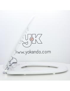 Tapa WC GALA LOA Caída Amortiguada Fabricada A Medida BLANCO 2