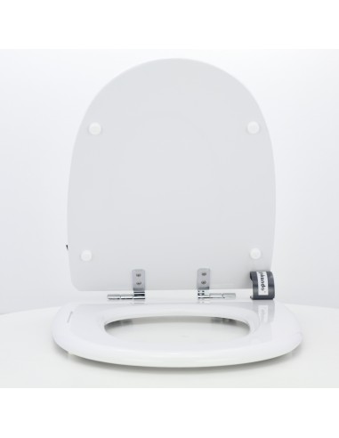 Tapa WC GALA LOA Caída Amortiguada Fabricada A Medida BLANCO