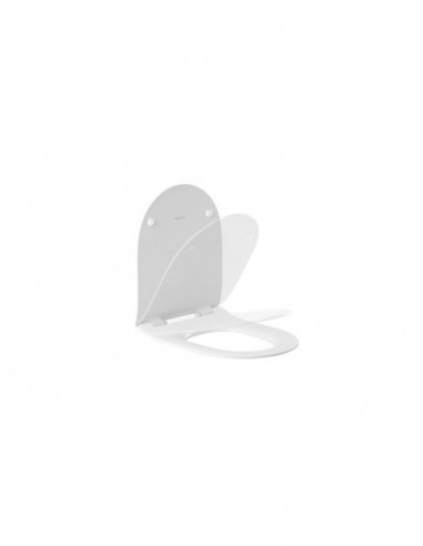 SANIBOLD SLIM SOFT CLOSE TOILET SEAT UNISAN - SANINDUSA