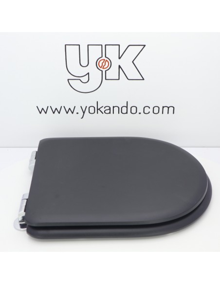 Tapa WC DURAVIT STARCK 3 Caída Amortiguada Fabricada A Medida NEGRO MATE