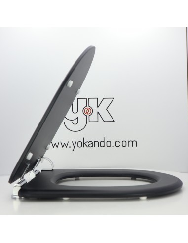 Tapa WC DURAVIT STARCK 3 Caída Amortiguada Fabricada A Medida NEGRO MATE