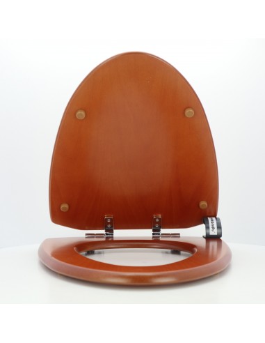 Tapa WC ROCA VERANDA Caída Amortiguada Fabricada A Medida CEREZO