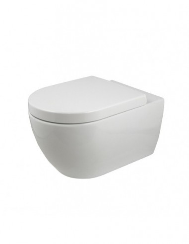 Abattant WC ARQUITECT NOKEN PORCELANOSA SUSPENDU original Frein de Chute