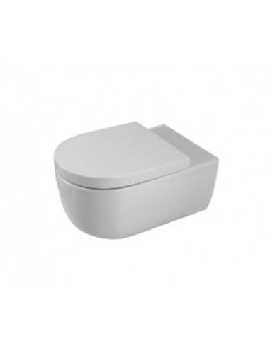 Abattant WC original NOKEN PORCELANOSA ACRO COMPACT RIMLESS 54 CM.