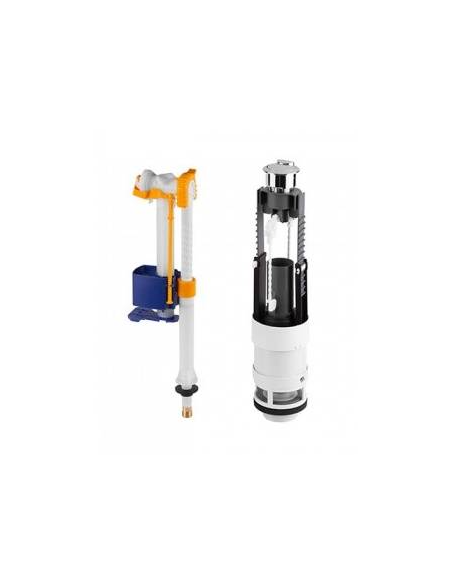 Mécanisme citerne basse double chasse 3/6 l. URB.Y 65 - UNISAN - SANINDUSA