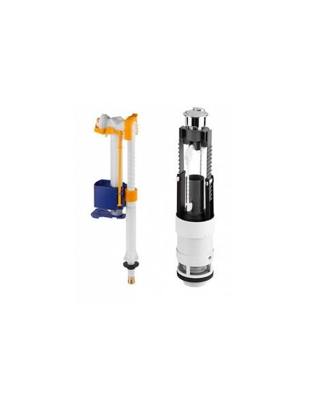 Low-Level Cistern Mechanism with Dual Flush 3/6 l. Down Inlet VINTAGE - UNISAN - SANINDUSA