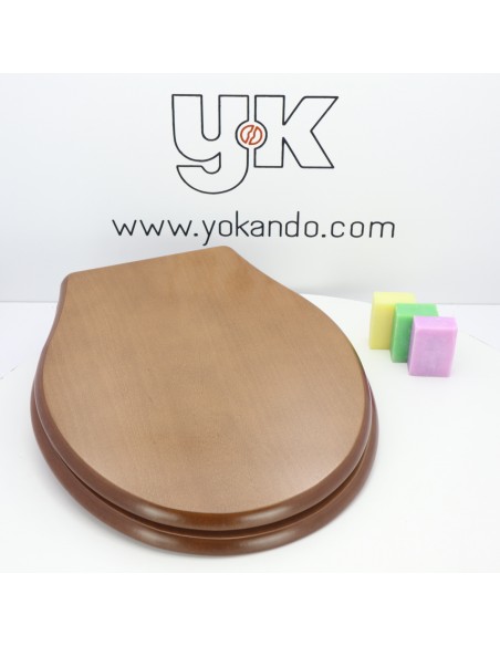 Tapa WC VALADARES NEOCLASICA Fabricada A Medida NOGAL CLARO