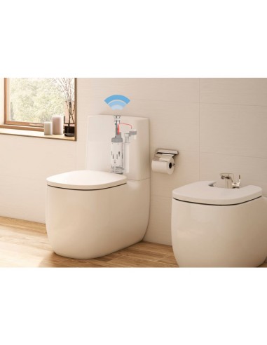 Electronic mechanism (non-contact) dual flush - ROCA