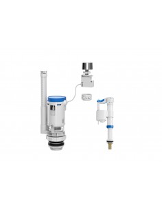 Ensemble complet de mécanisme d'alimentation inférieure et de mécanisme à double chasse. Compact - ROCA