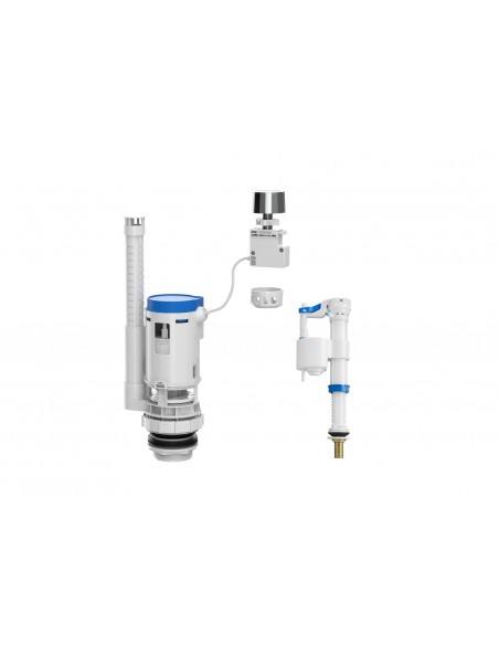 Complete set of bottom feed mechanism and dual flush mechanism. Compact - ROCA