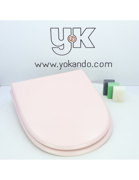 Tapa WC JACOB DELAFON ANTARES Fabricada A Medida ROSA SATEN