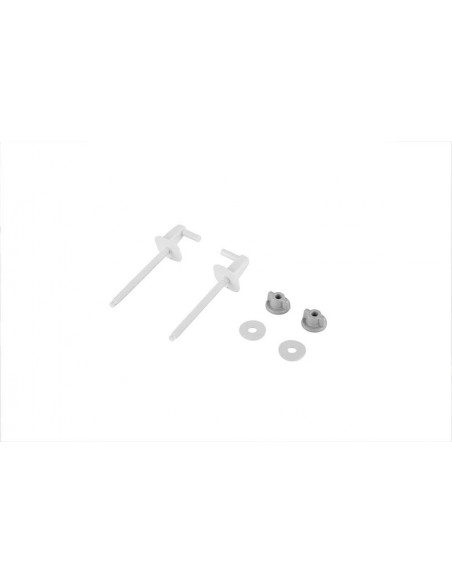 Quincaillerie de abattant de toilette EASY thermoplast UNISAN - SANINDUSA Quincaillerie de abattant de toilette EASY thermoplast UNISAN - SANINDUSA