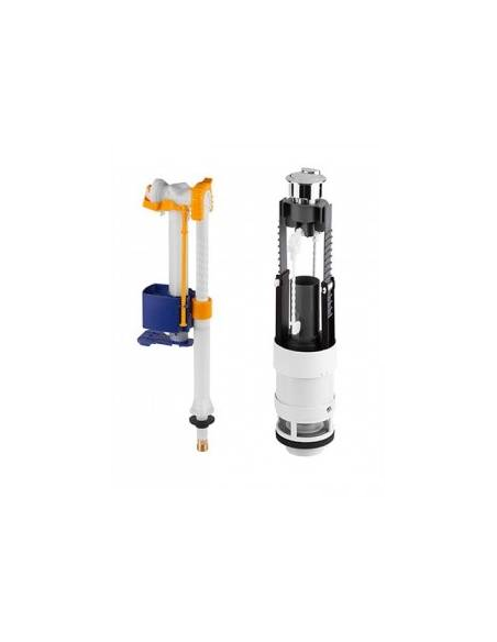 Bottom Inlet Dual Flush Cistern Mechanism BENISSA/AVEIRO UNISAN - SANINDUSA Bottom Inlet Dual Flush Cistern Mechanism BENISSA/AVEIRO UNISAN - SANINDUSA