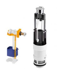 Side Inlet Dual Flush Cistern Mechanism BENISSA UNISAN - SANINDUSA