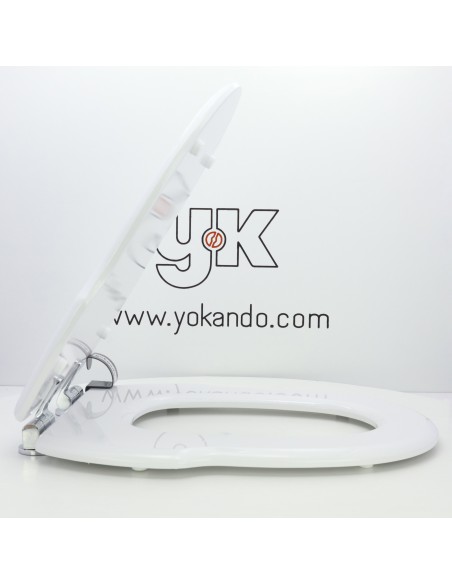 Tapa WC SANITANA GRECIA Fabricada A Medida Caída Amortiguada BLANCO