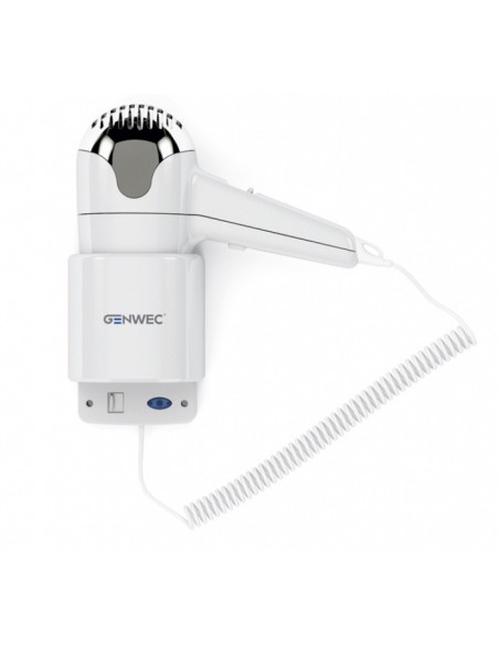 Secador De Pelo BASIC 1200W ABS Blanco GENWEC