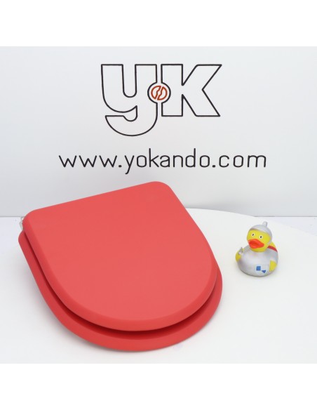 Tapa WC VALADARES Infantil Modelo JUNIOR-VALADARES Tapa + Aro Fabricada A Medida ROJO