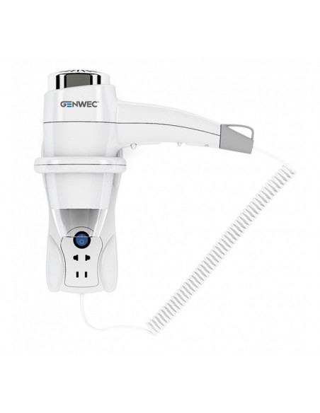 Sèche-cheveux avec bouchon de rasage 1400W GENWEC