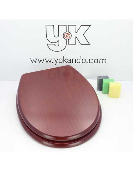 Tapa WC Universal RESIWOOD Modelo TANGO CAOBA Tapa WC Universal RESIWOOD Modelo TANGO CAOBA
