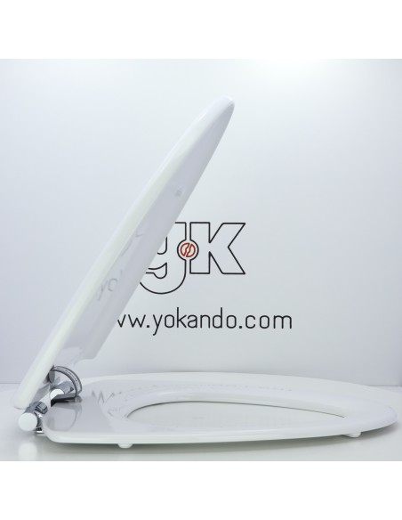 Abattant et siège ORIGINAL pour WC VERANDA ROCA avec chute amortie