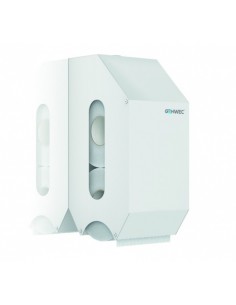 Dispensador Papel Doble Rollo Acero