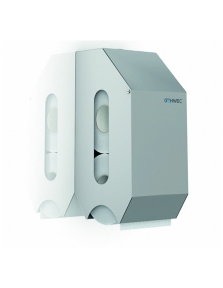 Dispensador Papel Doble Rollo Acero