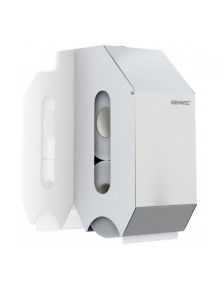 Double Roll Toilet Paper Dispenser GENWEC Double Roll Toilet Paper Dispenser GENWEC