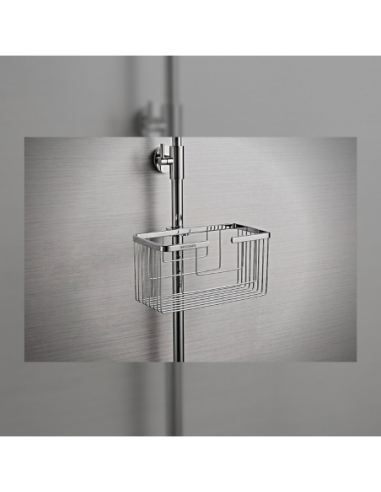 Cestino Doccia Inox Supporto Centrale ARCOBAÑ