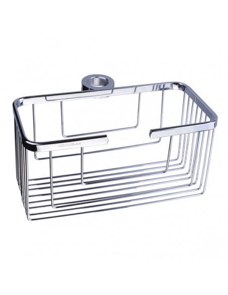 Panier de douche en acier inoxydable à fixation centrale ARCOBAÑ
