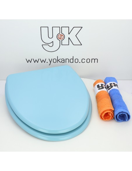 Tapa WC JACOB DELAFON PRESQU'ILE Fabricada A Medida AZUL FLORIDA Tapa WC JACOB DELAFON PRESQU'ILE Fabricada A Medida AZUL FLORIDA