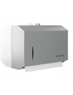 Dispensador de papel toalha pequeno Aço GENWEC