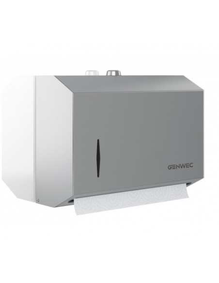 Dispensador de papel toalha pequeno Aço GENWEC Dispensador de papel toalha pequeno Aço GENWEC