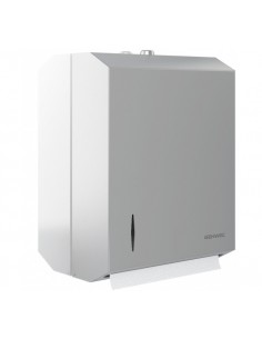 Dispensador Papel Toalla Grande Acero GENWEC