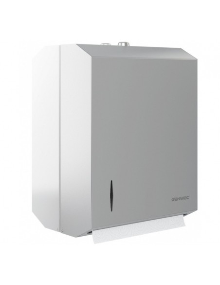 Dispenser Paper Towel Large Steel GENWEC