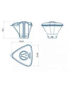Distributeur de chlore flottant ASTRALPOOL 2