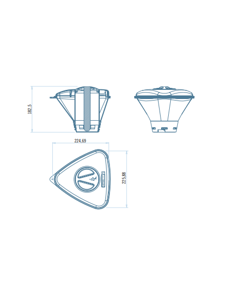 Dosador flutuante de cloro para piscina ASTRALPOOL
