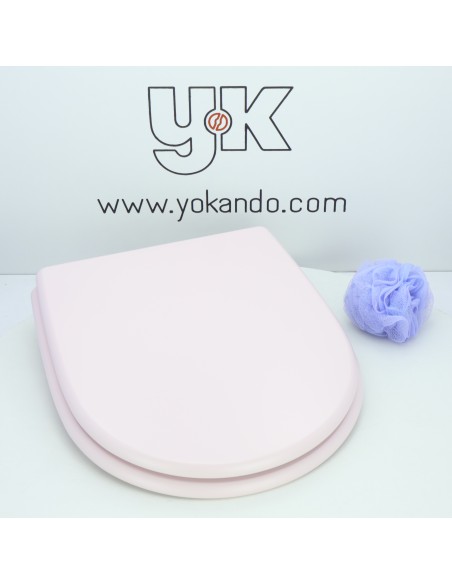 Tapa WC SANGRÁ PROA Caída Amortiguada Fabricada A Medida ROSA SABANA