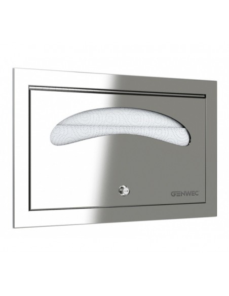 Distribuidor de papel da tampa do sanita INOX 304 Cetim