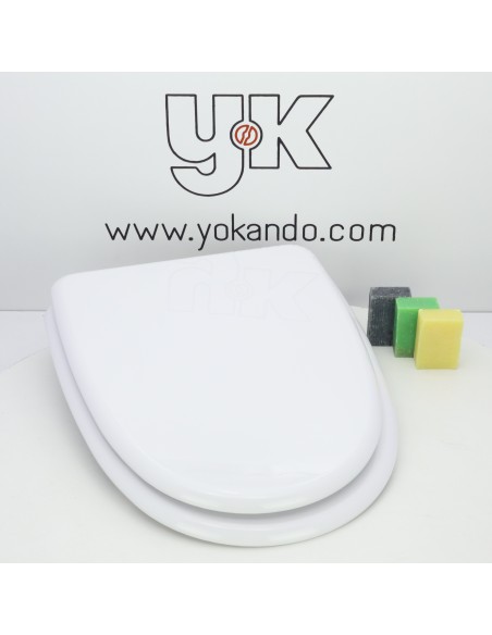 Tapa WC GALA STREET Caída Amortiguada Fabricada A Medida BLANCO