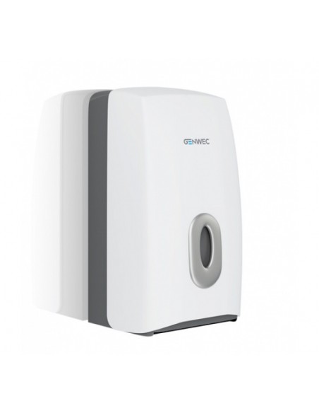 Dispensador De Toallitas 2 Rollos ABS Blanco