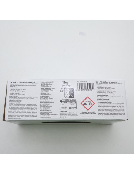 Flocculant in Cartridges CTX ASTRALPOOL Flocculant in Cartridges CTX ASTRALPOOL