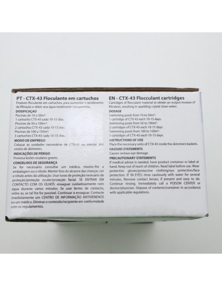 Flocculant in Cartridges CTX ASTRALPOOL Flocculant in Cartridges CTX ASTRALPOOL