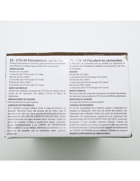 Flocculant in Cartridges CTX ASTRALPOOL Flocculant in Cartridges CTX ASTRALPOOL