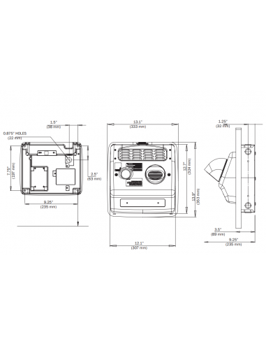 Sèche-cheveux AIRSTYLE Acier GENWEC