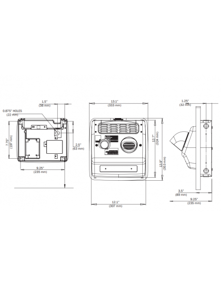 Sèche-cheveux AIRSTYLE Acier GENWEC Sèche-cheveux AIRSTYLE Acier GENWEC