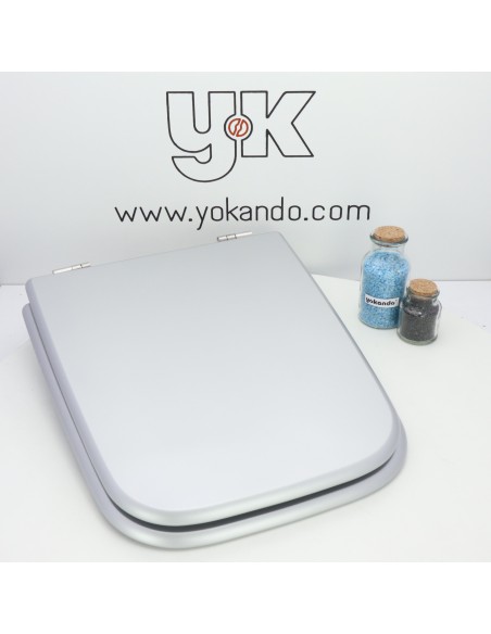 Tapa WC JACOB DELAFON ASTROS Fabricada A Medida PLATA