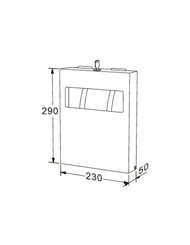 Distributeur en papier couvre les sièges de toilette GENWEC